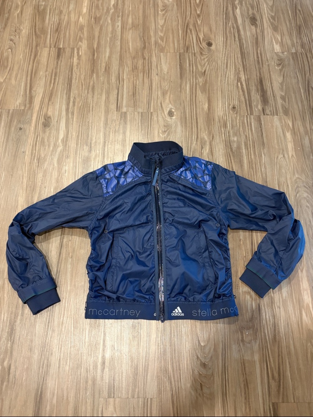 Adidas by Stella McCartney Navy Blue Zip Jacket